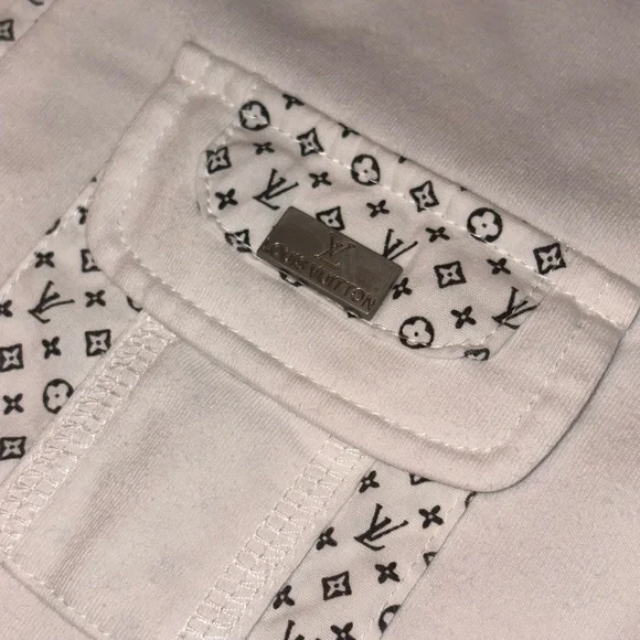 Louis Vuitton Vintage Monogram Collar Polo T Shirt - Picture 3 of 12